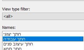 והפעם- איך לחסוך זמן בהכנת view template חדש?