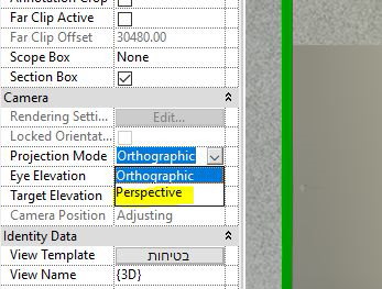 אוף, למה אי אפשר לעבוד בתלת מימד של Revit?