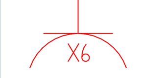 6 שקעים תוכנית